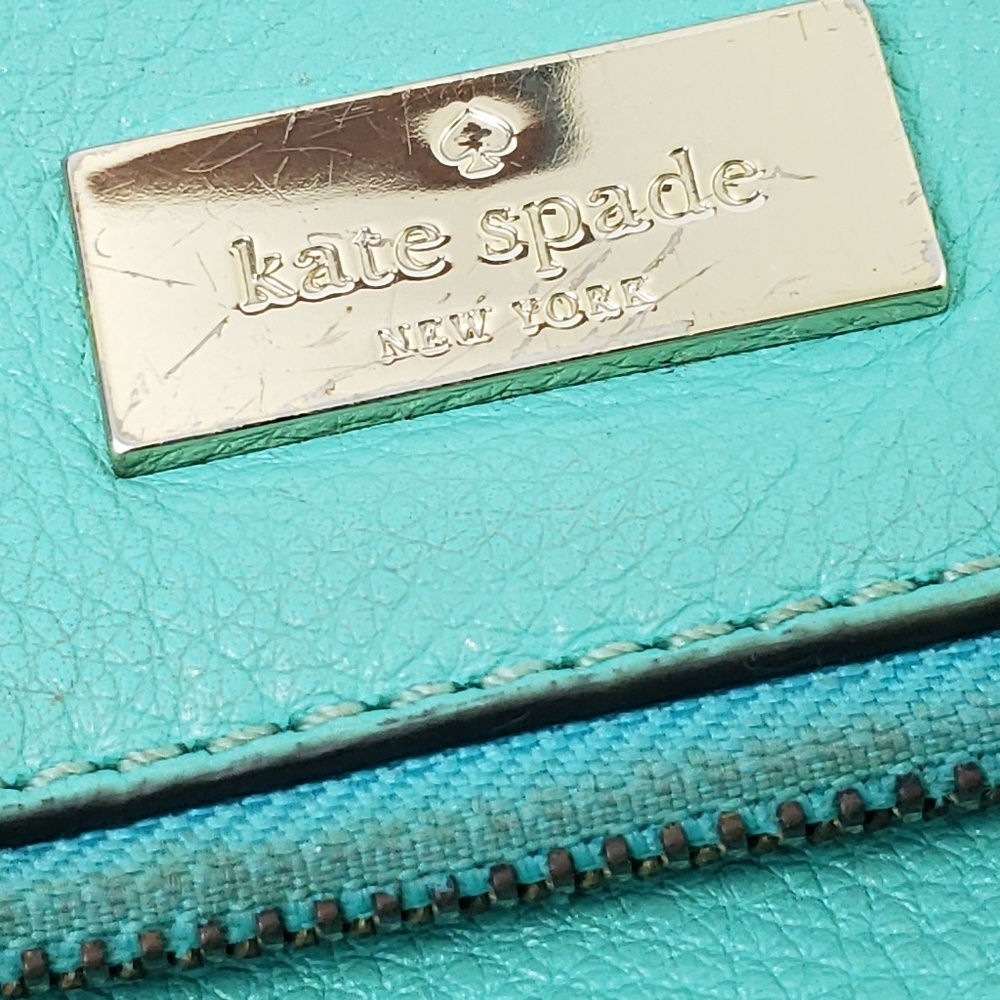 KATE SPADE Foldover Pebbled Leather Crossbody Bag - Picture 2 of 8